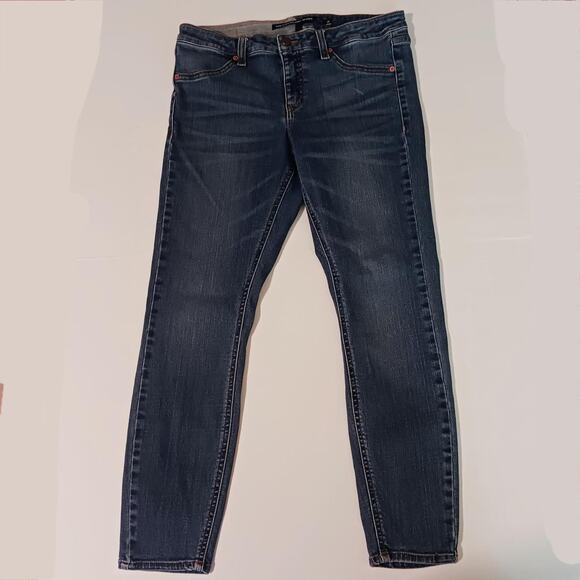 Volcom Size 30 jeans True To This Legging Ankle Fit stretch, distressed - Picture 2 of 8